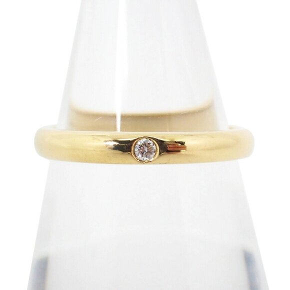 TIFFANY Authentic Gold Diamond Ring - Picture 2 of 11